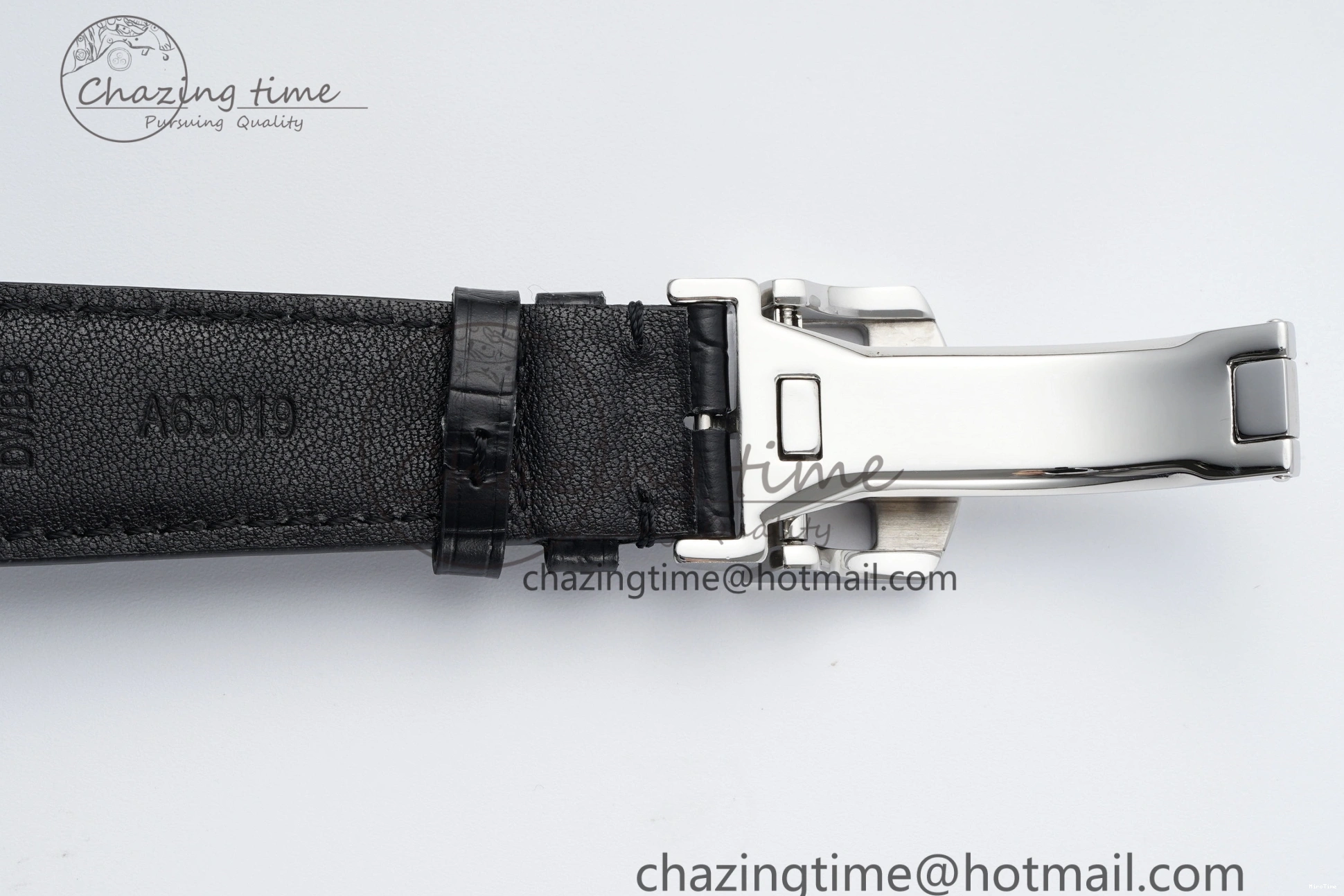 MIROTIME 0323 Bold Portugieser Perpetual Calendar SS 5033 APSF 1:1 Best Edition Blue Dial on Black Leather Strap A52610 Clone 7041